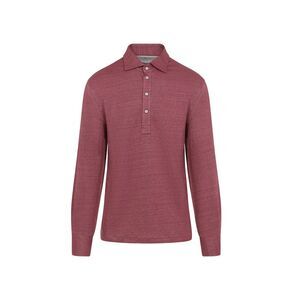 Brunello Cucinelli Long Sleeves Polo Men